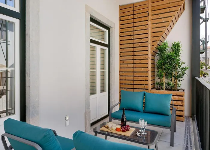 شقة Ab10 Modern With Ac And Balcony Lisboa