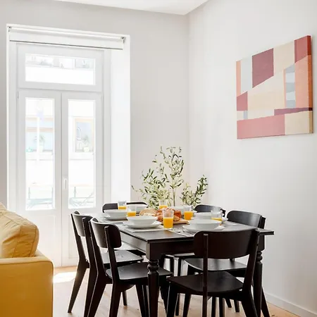 公寓 Ab10 Modern With Ac And Balcony Lisboa